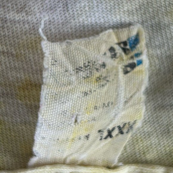 Vintage 80s Screen Stars Neon Pastel Rainbw Tie-Dye Oversized Soft Thin … - Picture 5 of 13